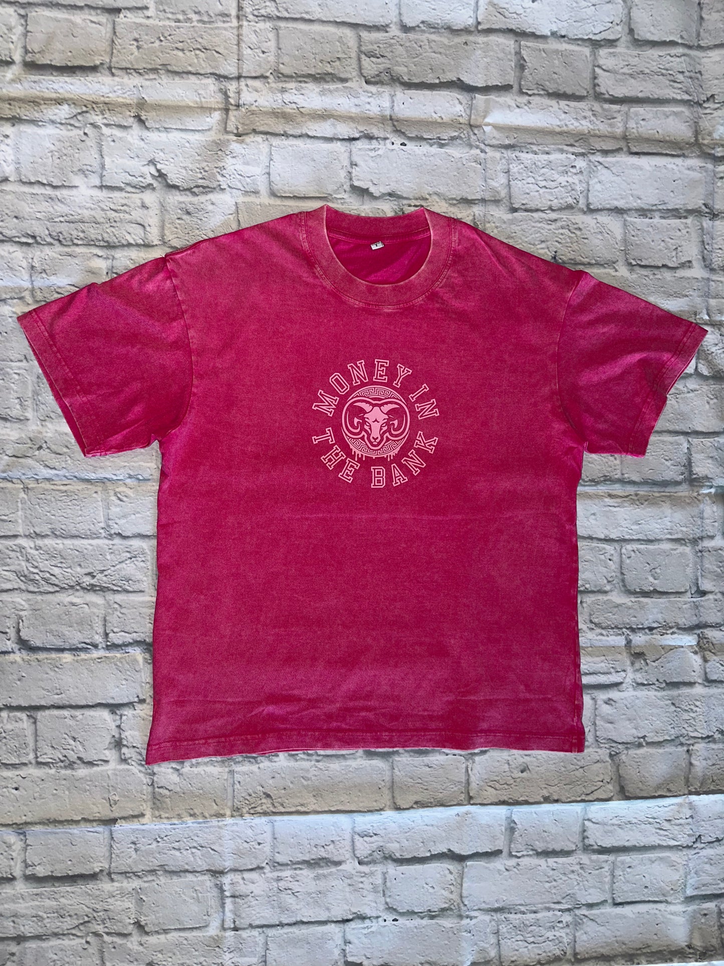 Pink Money In The Bank Goat Head pink shirt